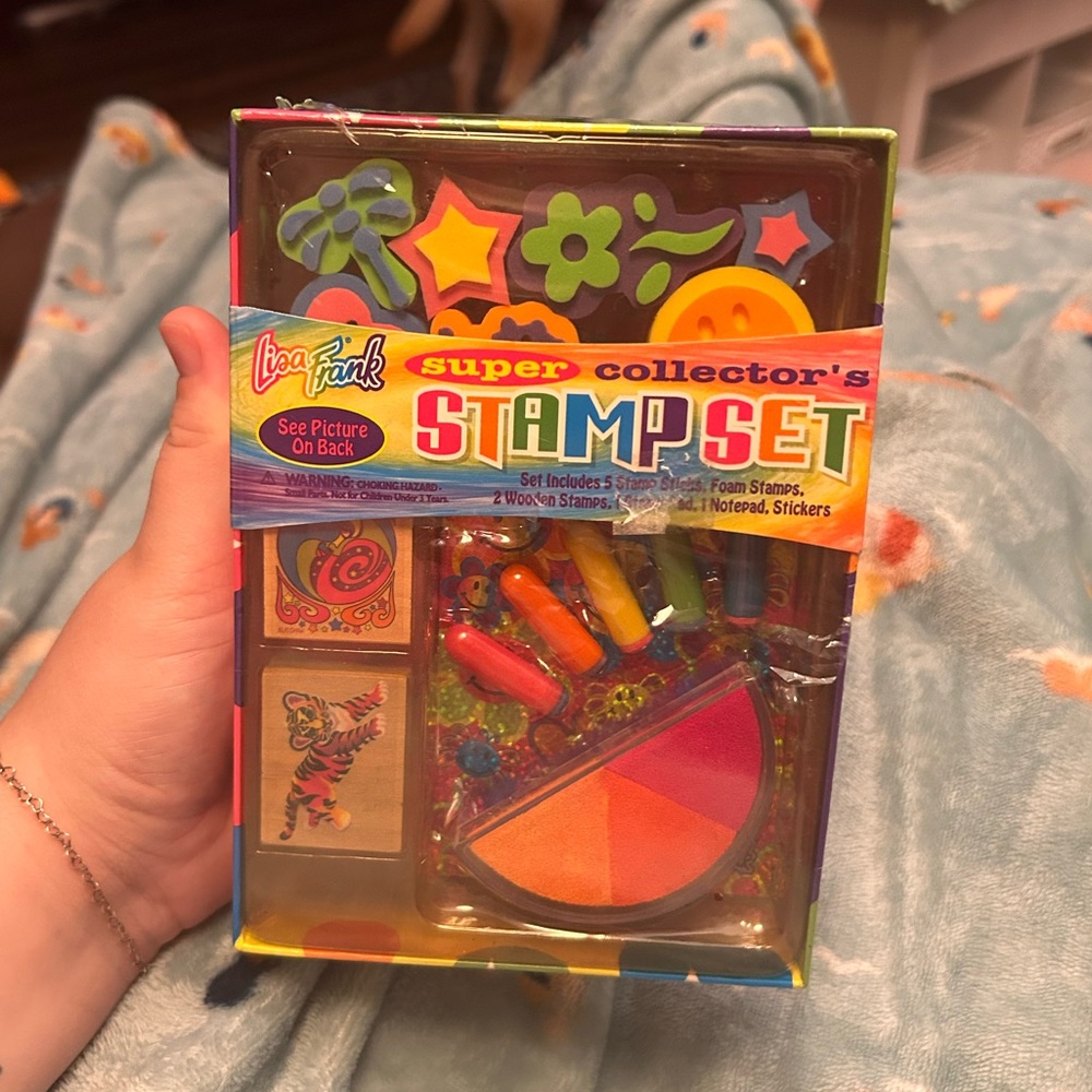 Vintage Lisa Frank Super Collectors Stamp Set